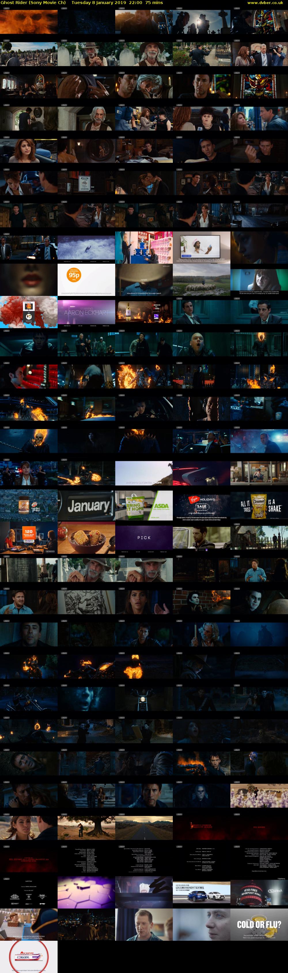 Ghost Rider (Sony Movie Ch) Tuesday 8 January 2019 22:00 - 23:15