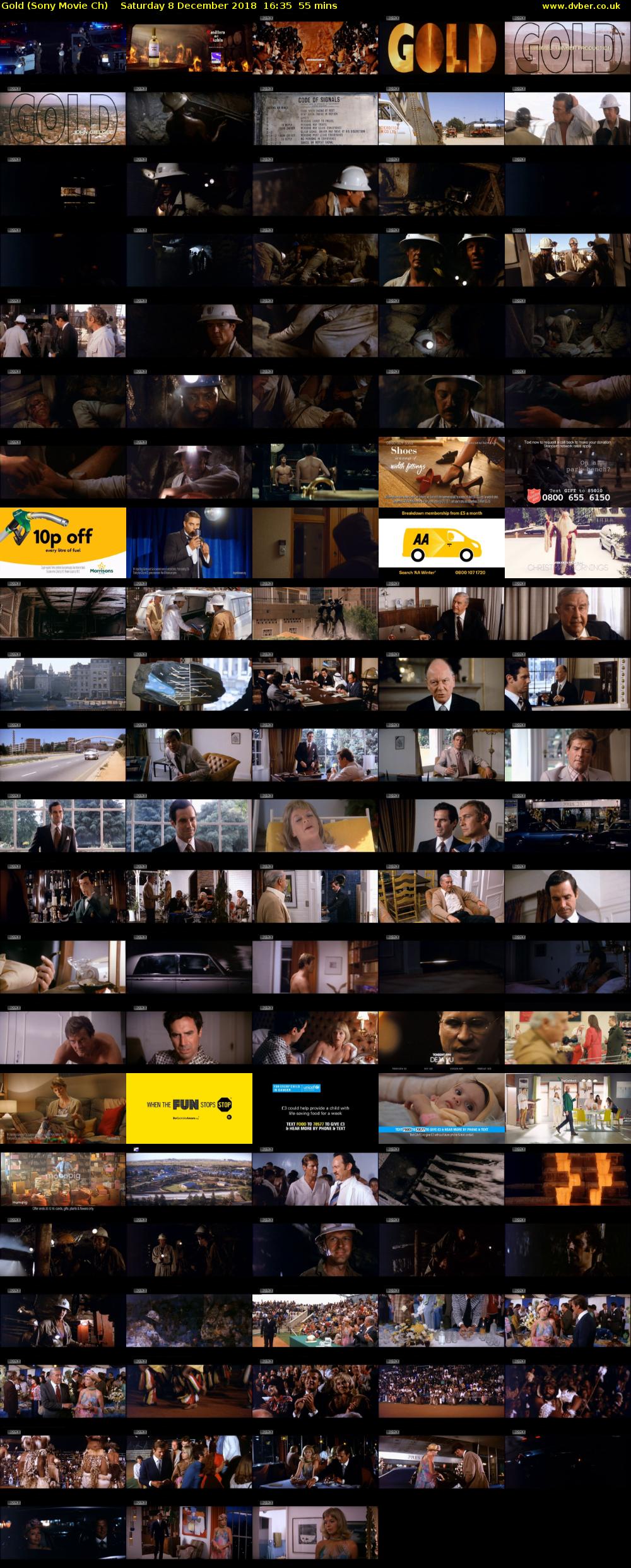 Gold (Sony Movie Ch) Saturday 8 December 2018 16:35 - 17:30