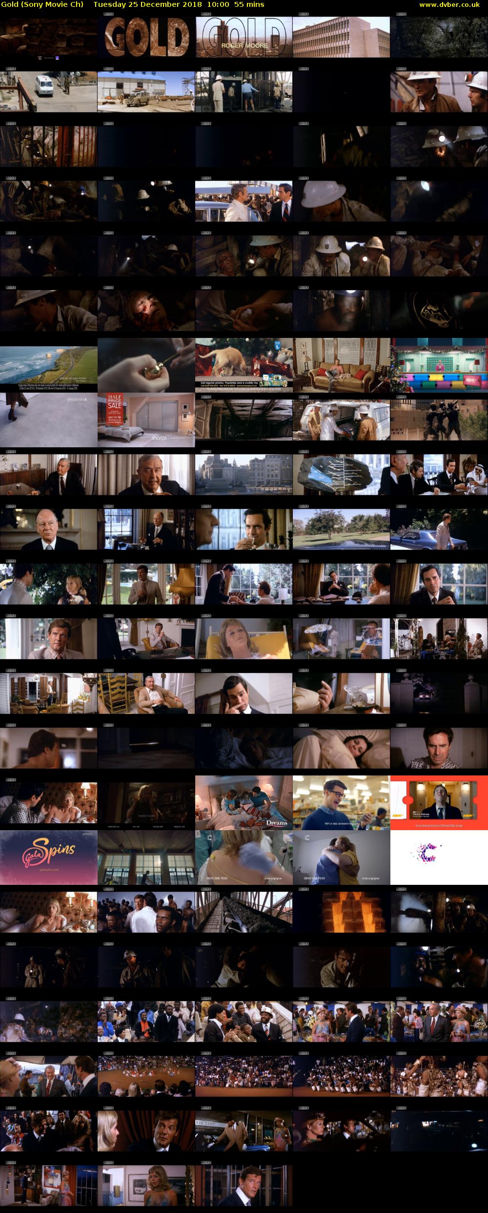 Gold (Sony Movie Ch) Tuesday 25 December 2018 10:00 - 10:55