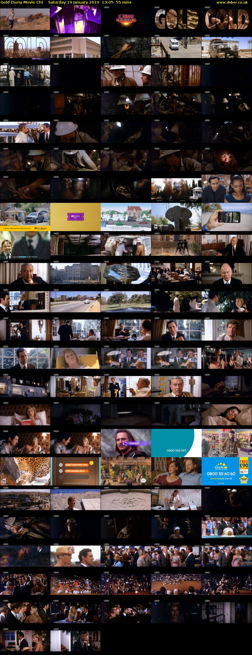 Gold (Sony Movie Ch) Saturday 19 January 2019 13:05 - 14:00