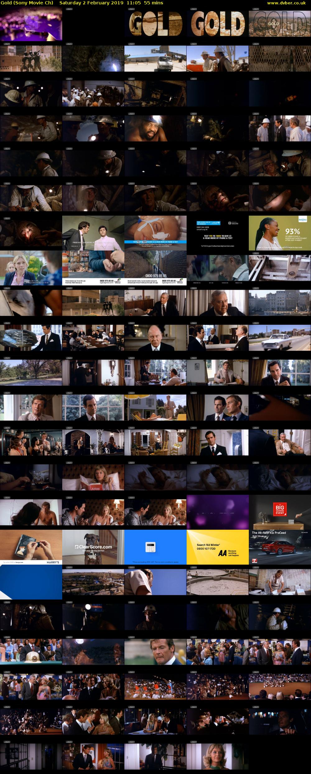 Gold (Sony Movie Ch) Saturday 2 February 2019 11:05 - 12:00