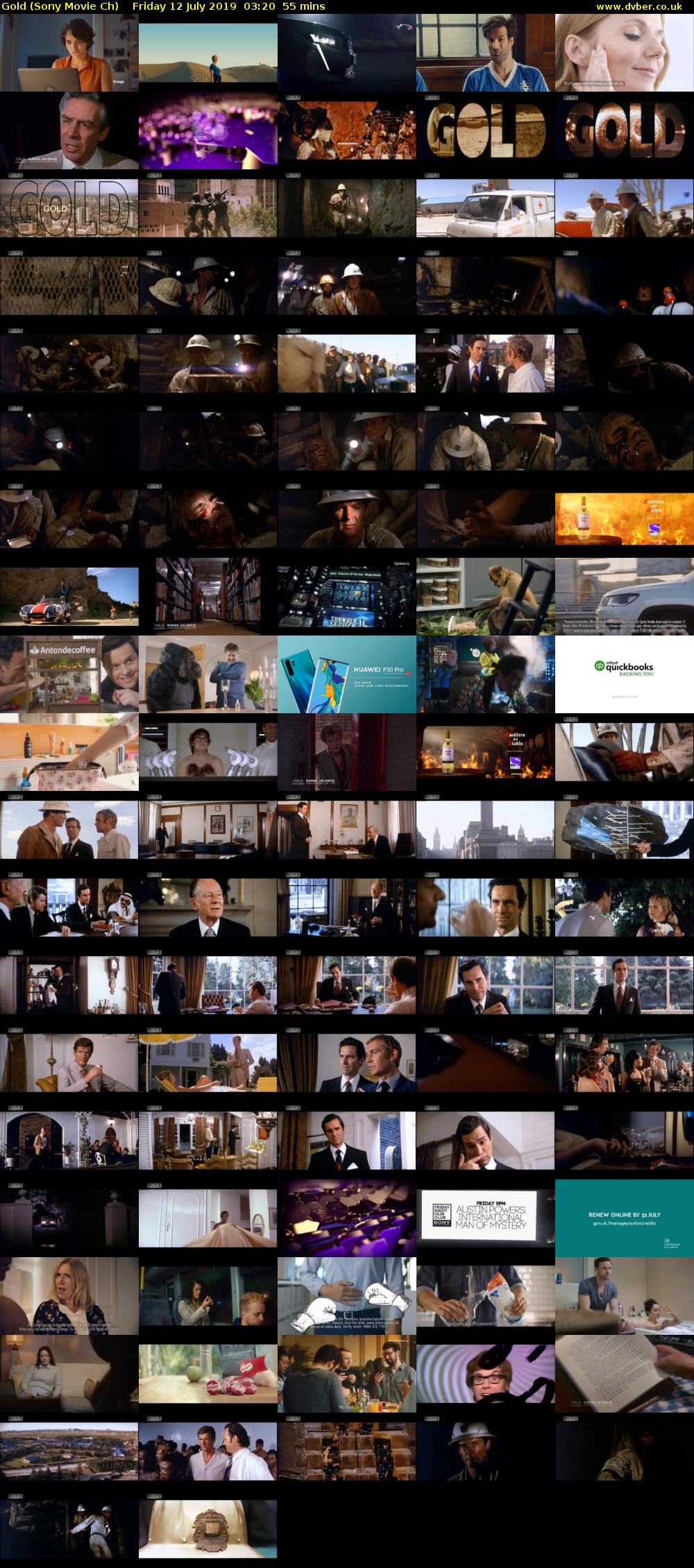 Gold (Sony Movie Ch) Friday 12 July 2019 03:20 - 04:15