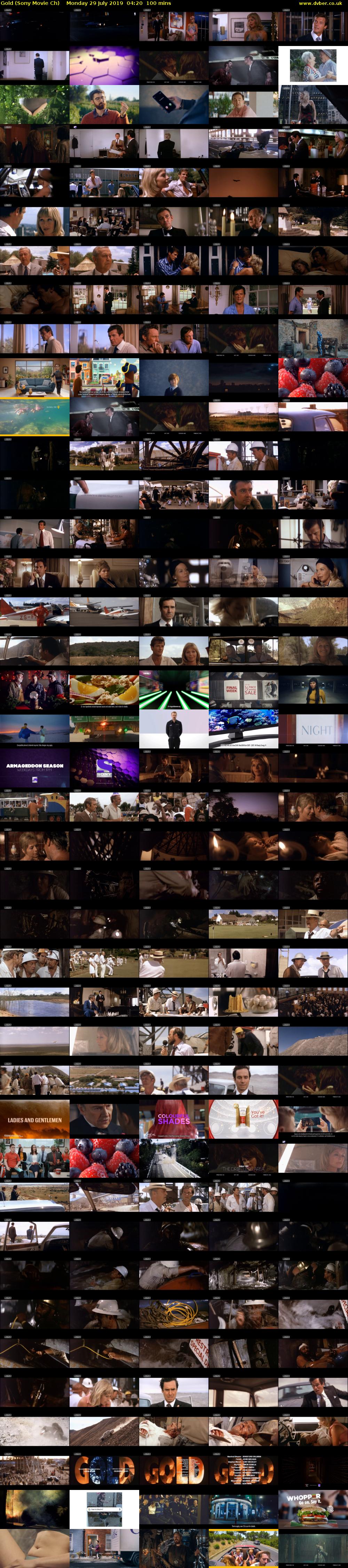 Gold (Sony Movie Ch) Monday 29 July 2019 04:20 - 06:00