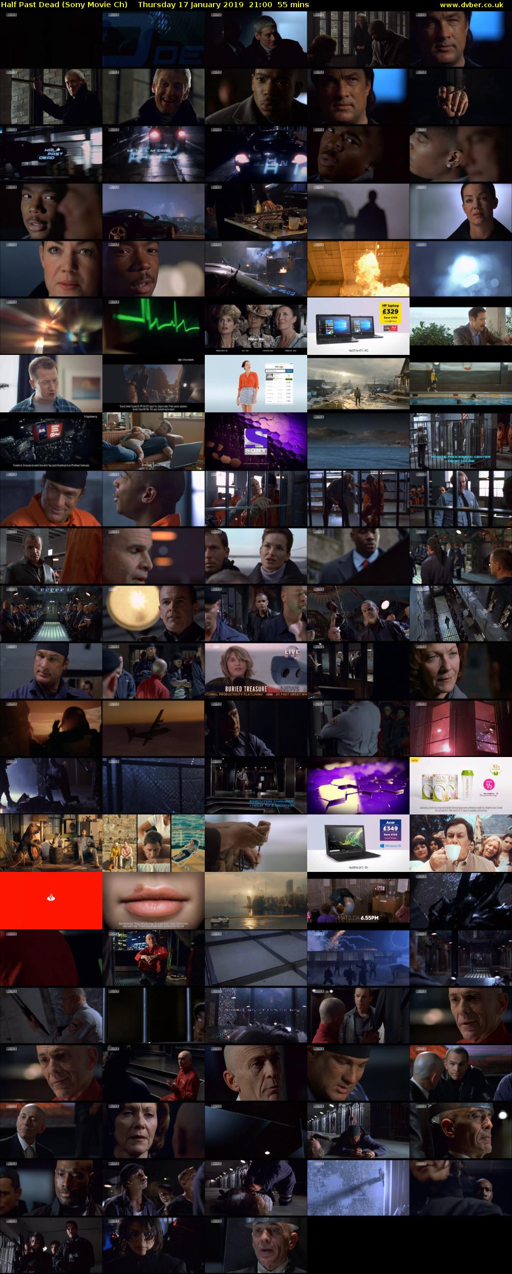 Half Past Dead (Sony Movie Ch) Thursday 17 January 2019 21:00 - 21:55