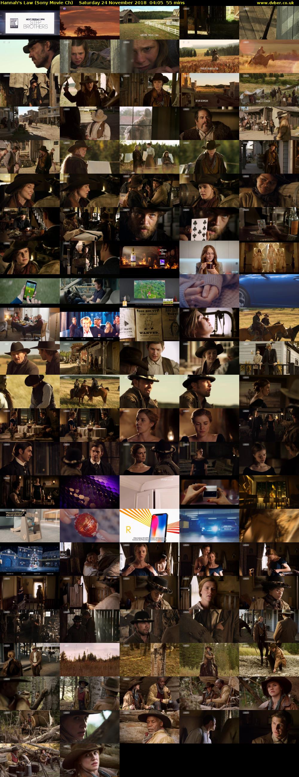 Hannah's Law (Sony Movie Ch) Saturday 24 November 2018 04:05 - 05:00