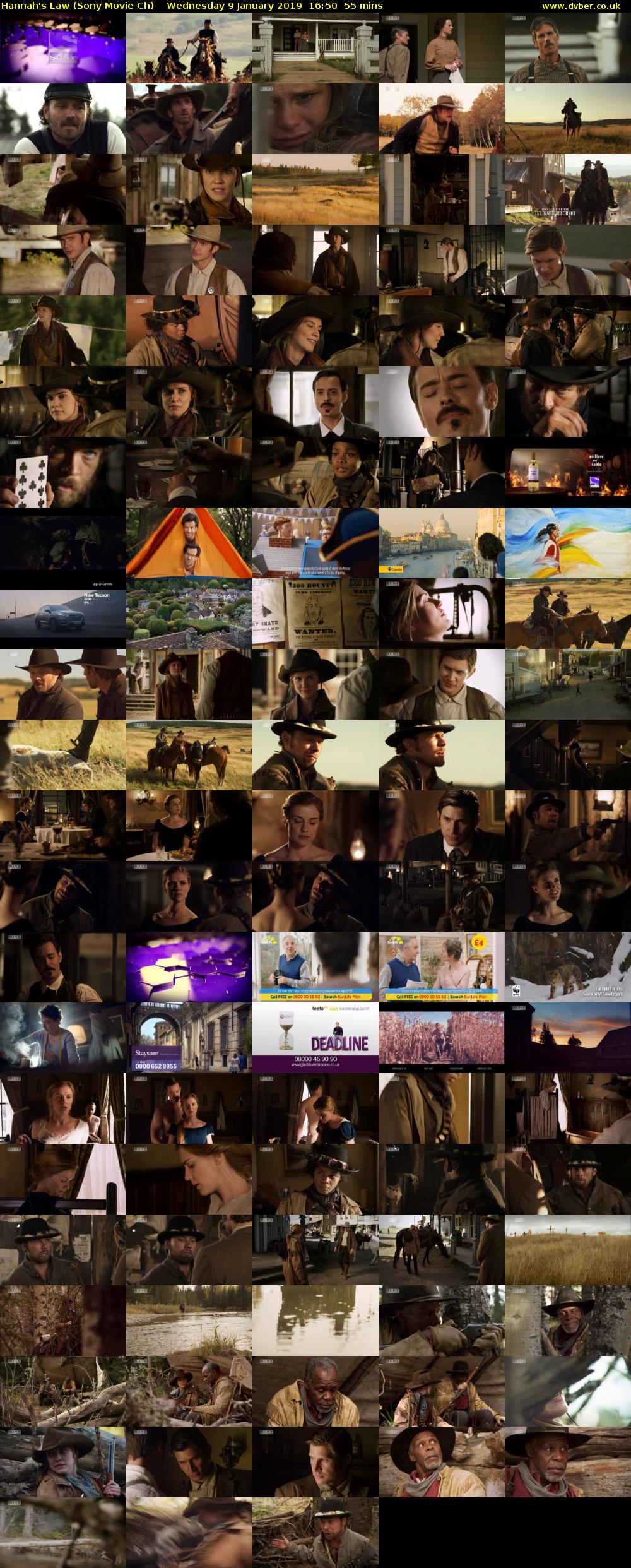 Hannah's Law (Sony Movie Ch) Wednesday 9 January 2019 16:50 - 17:45