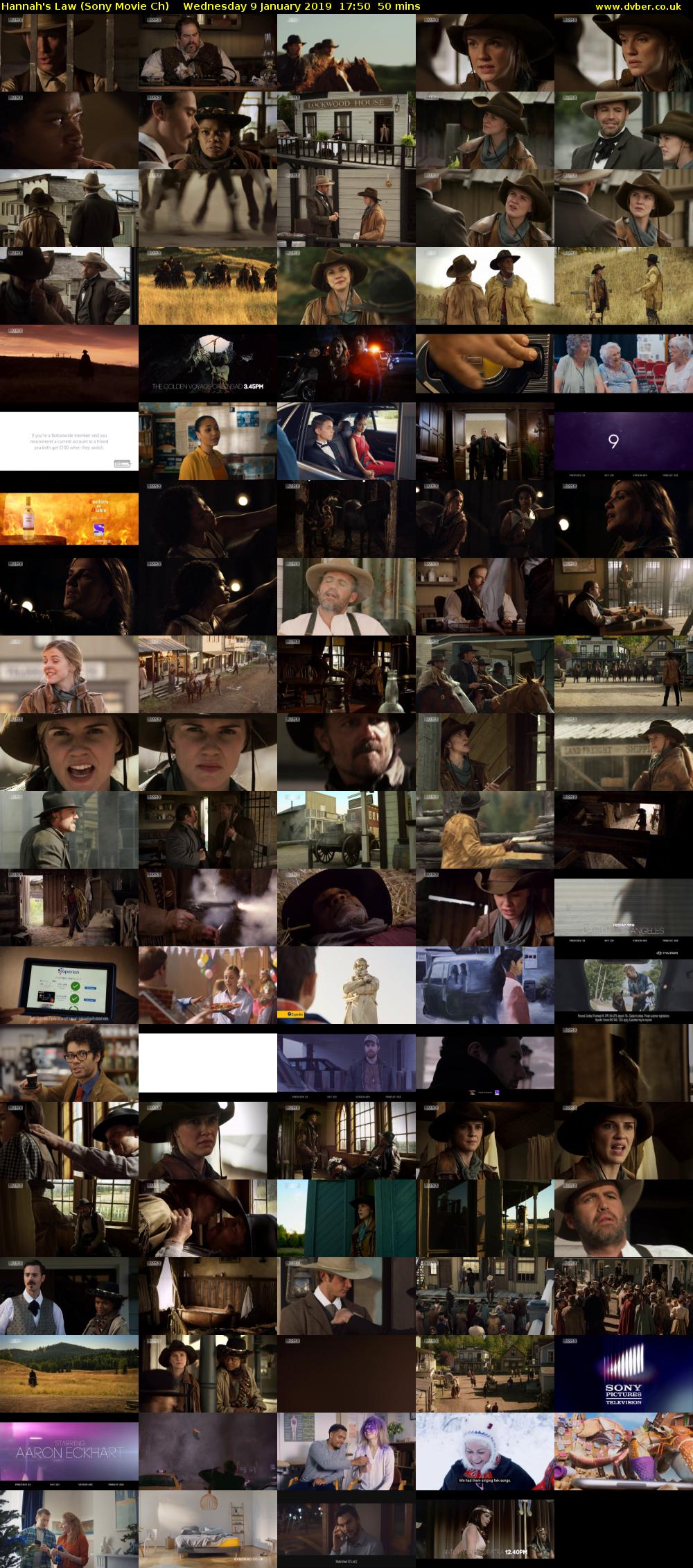 Hannah's Law (Sony Movie Ch) Wednesday 9 January 2019 17:50 - 18:40