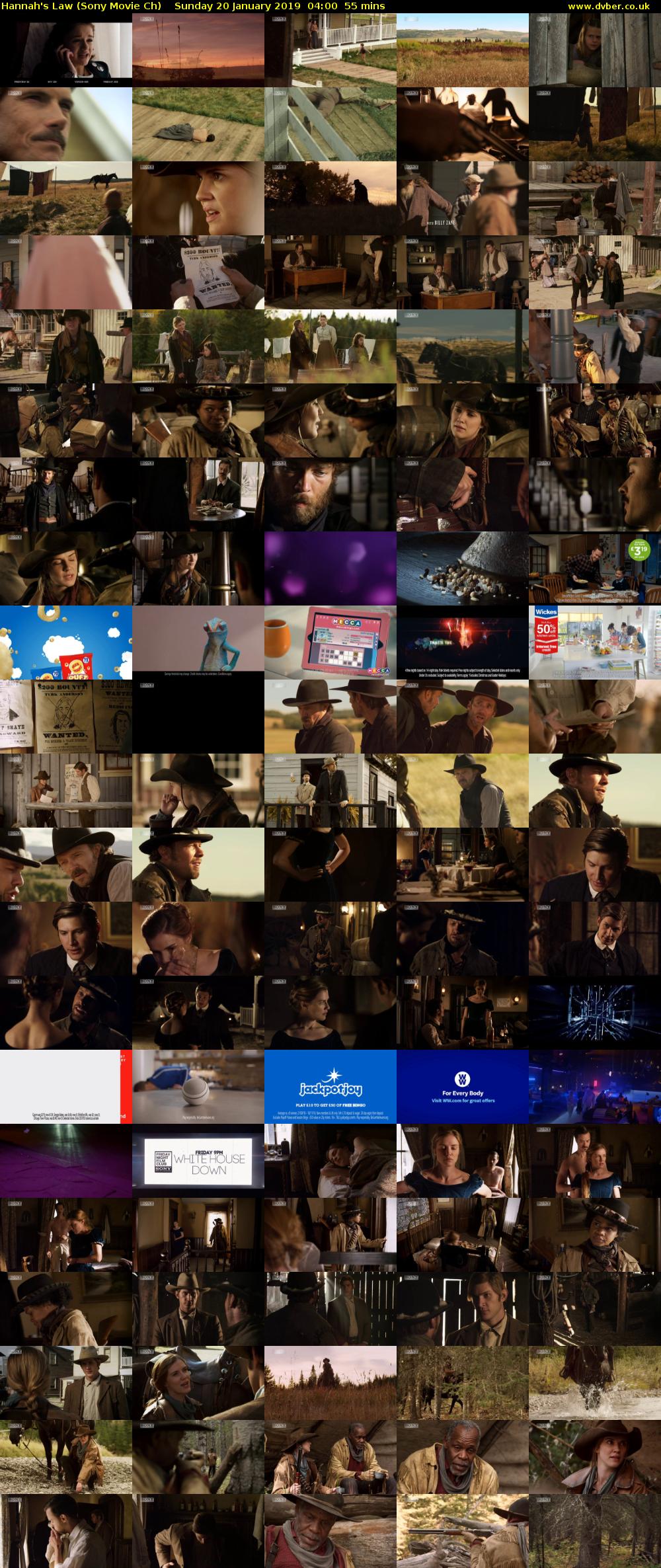 Hannah's Law (Sony Movie Ch) Sunday 20 January 2019 04:00 - 04:55