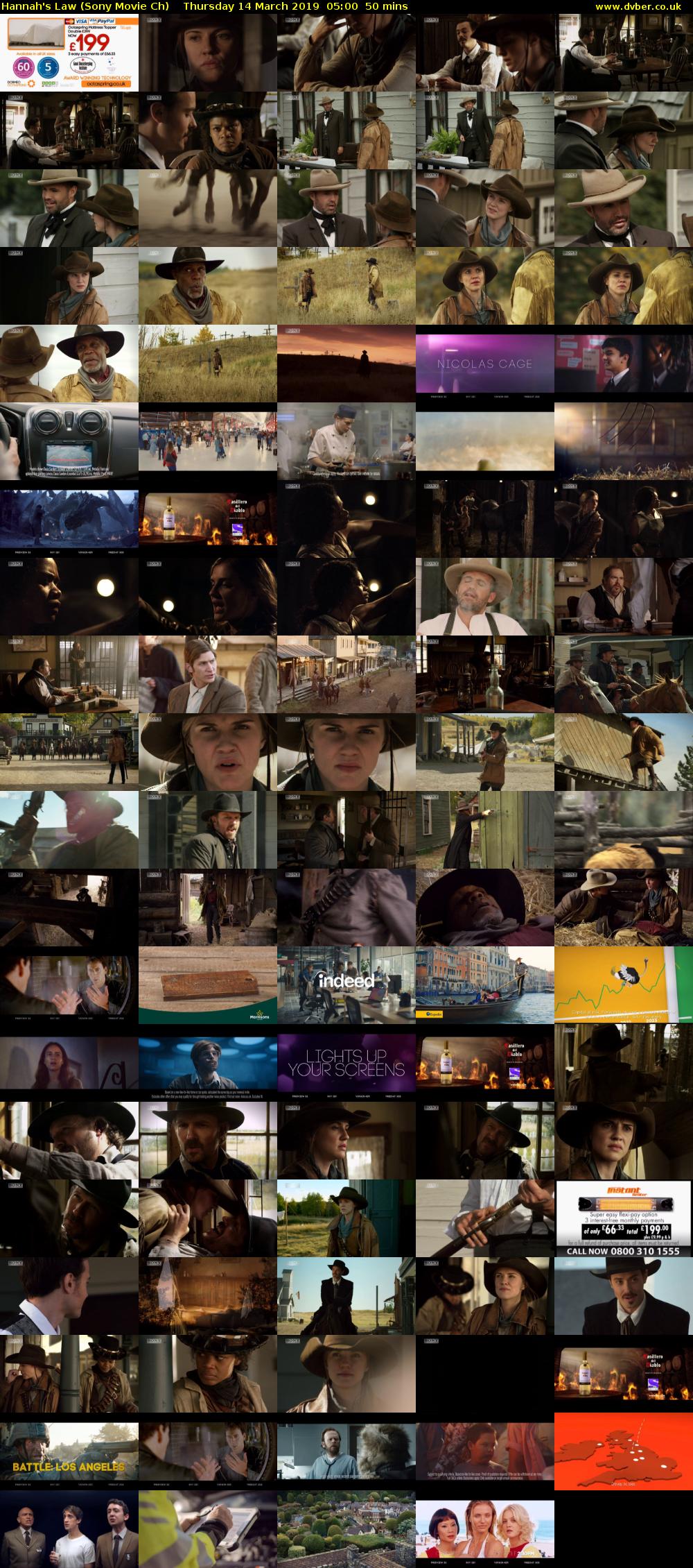 Hannah's Law (Sony Movie Ch) Thursday 14 March 2019 05:00 - 05:50