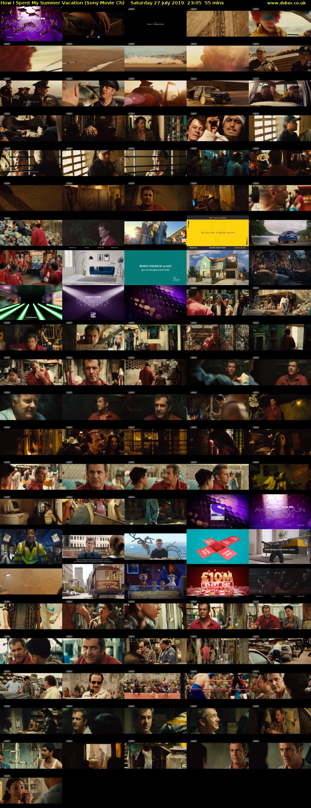 How I Spent My Summer Vacation (Sony Movie Ch) Saturday 27 July 2019 23:05 - 00:00