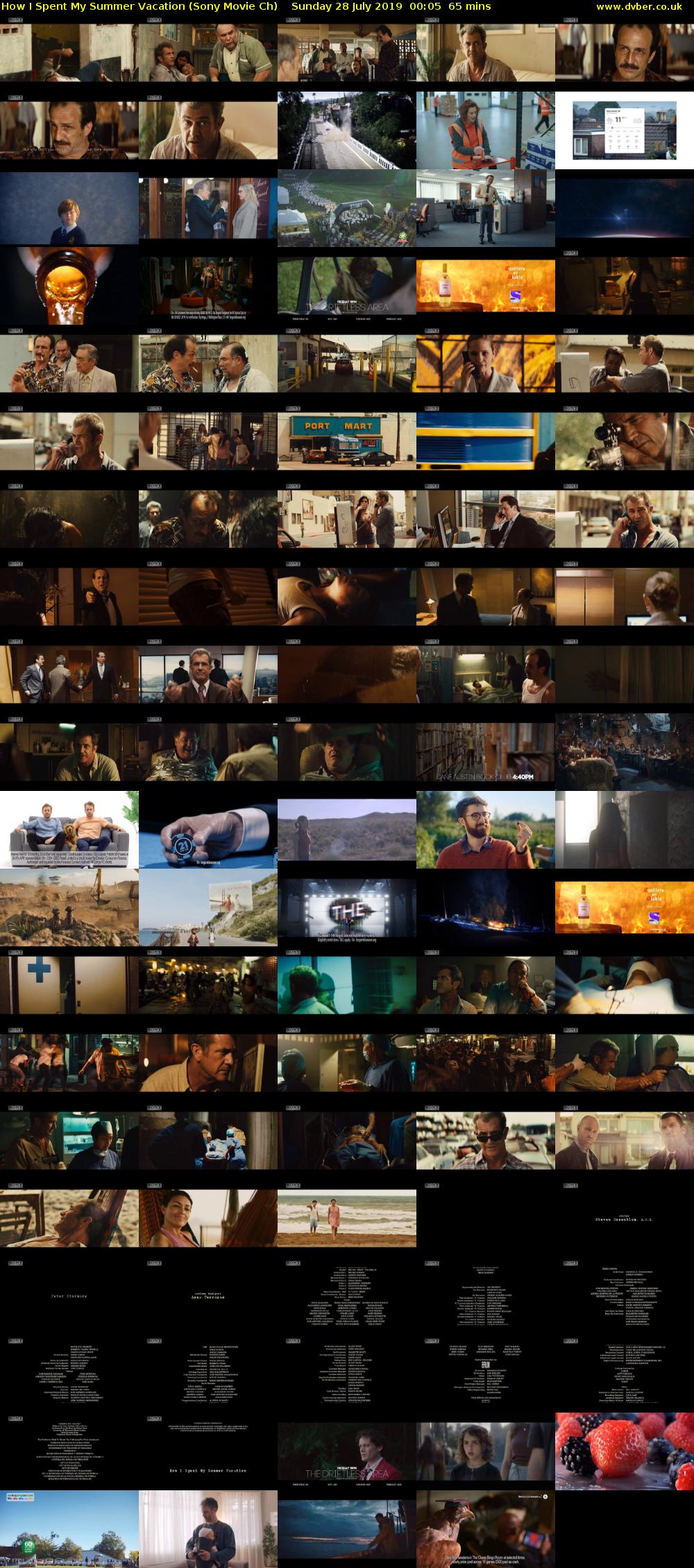How I Spent My Summer Vacation (Sony Movie Ch) Sunday 28 July 2019 00:05 - 01:10