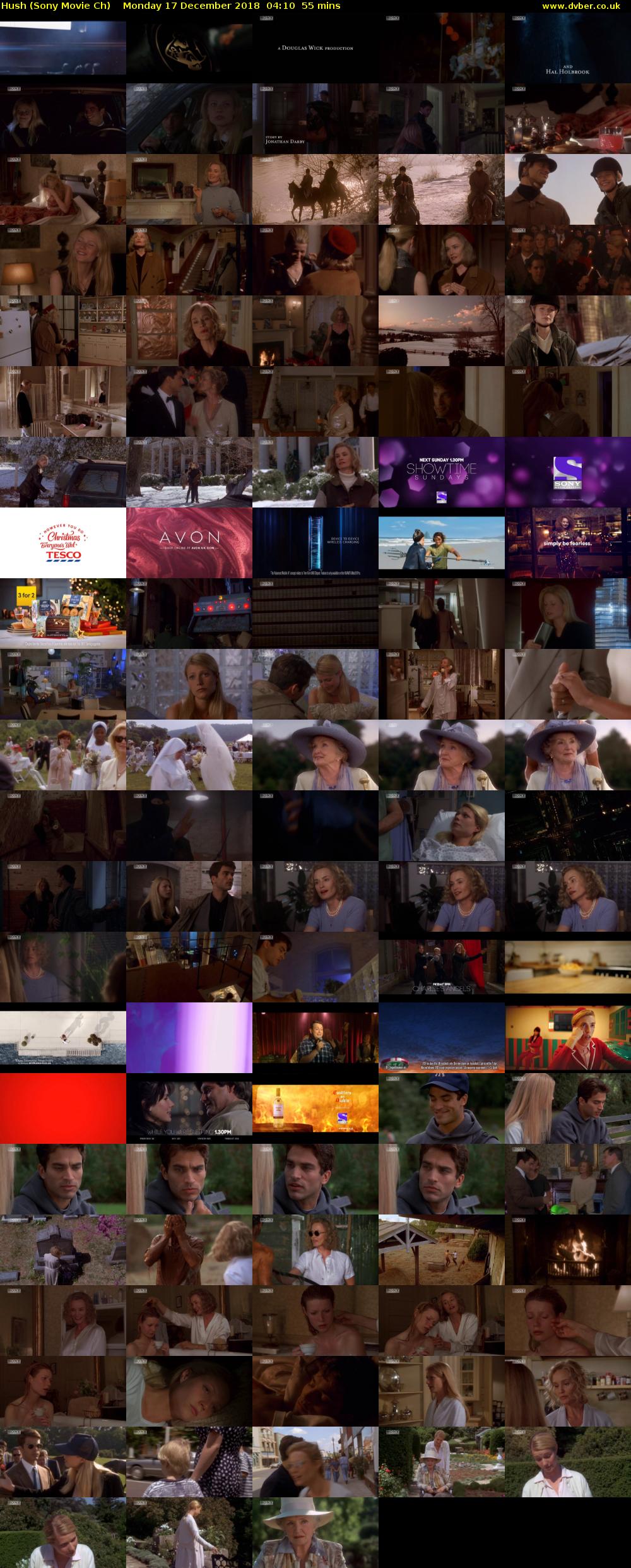 Hush (Sony Movie Ch) Monday 17 December 2018 04:10 - 05:05