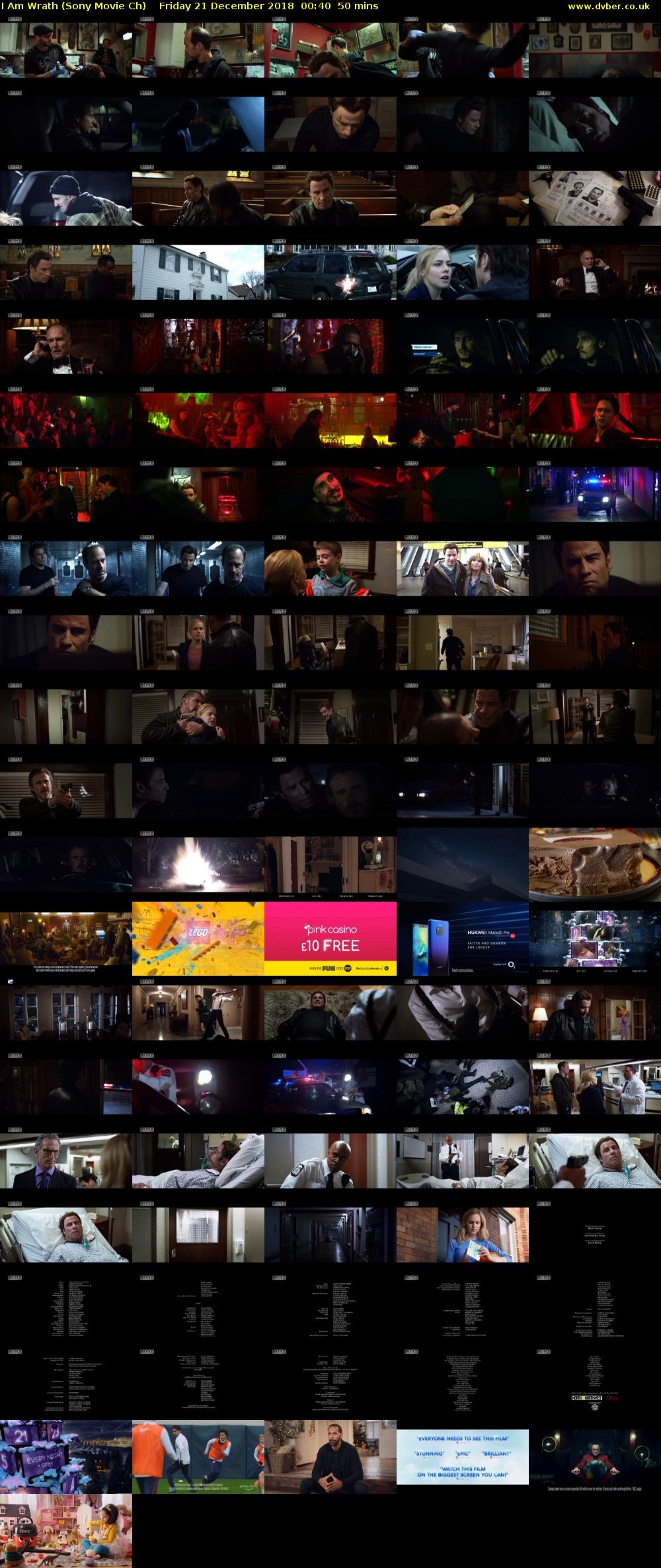 I Am Wrath (Sony Movie Ch) Friday 21 December 2018 00:40 - 01:30