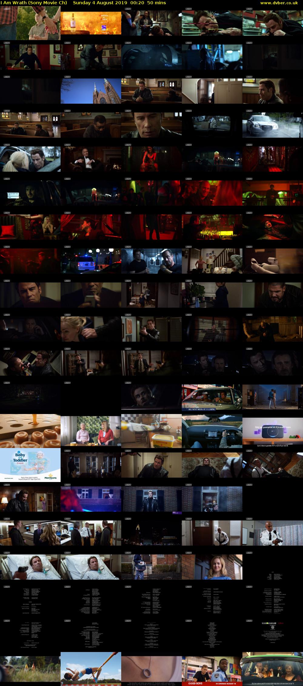 I Am Wrath (Sony Movie Ch) Sunday 4 August 2019 00:20 - 01:10