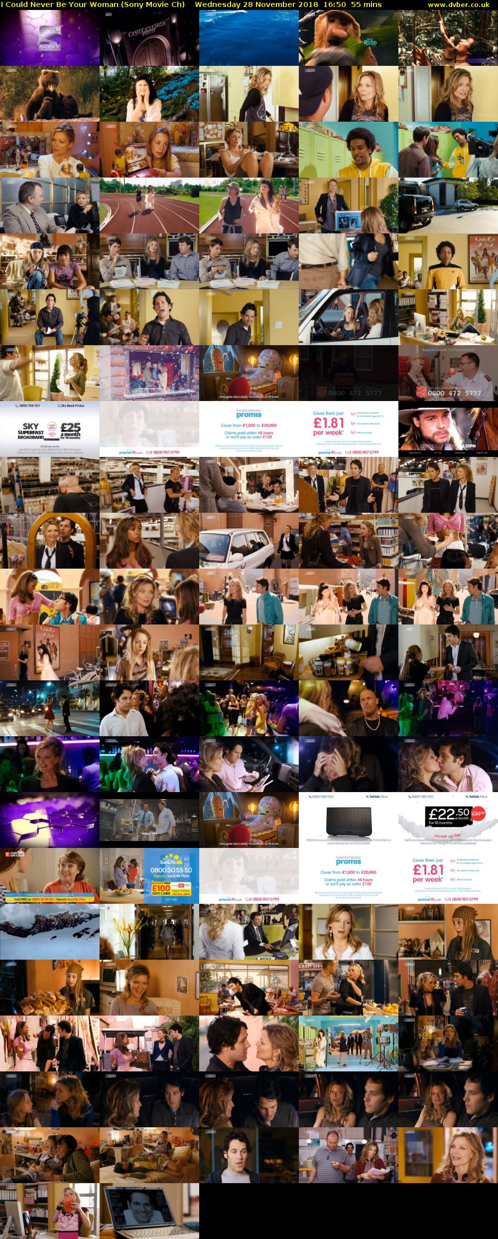 I Could Never Be Your Woman (Sony Movie Ch) Wednesday 28 November 2018 16:50 - 17:45