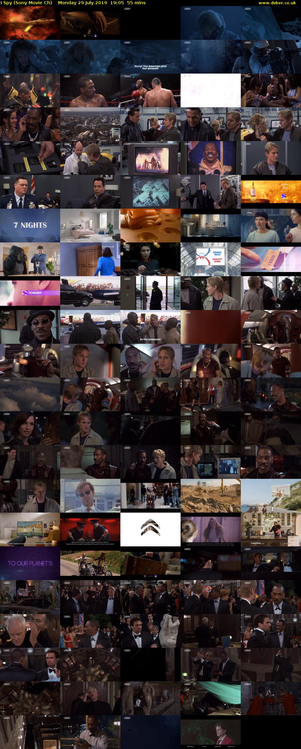 I Spy (Sony Movie Ch) Monday 29 July 2019 19:05 - 20:00
