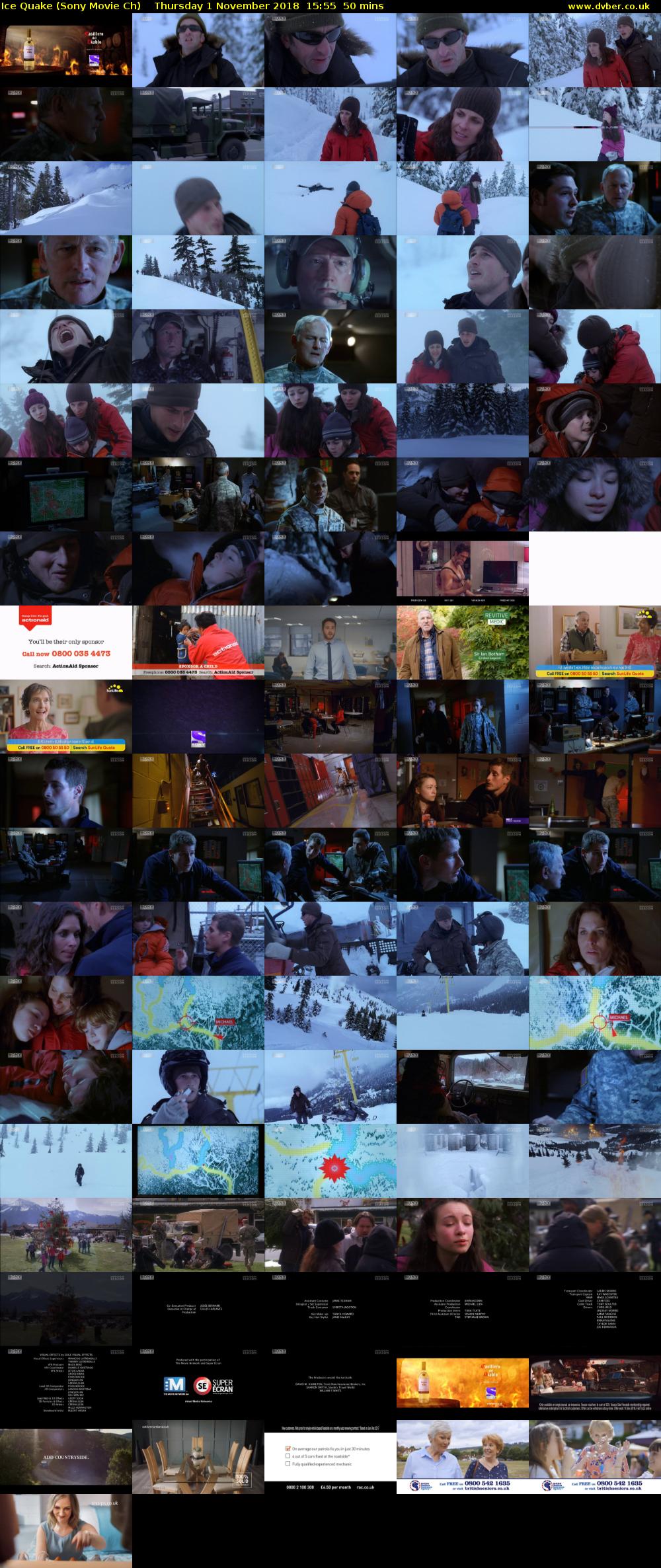 Ice Quake (Sony Movie Ch) Thursday 1 November 2018 15:55 - 16:45