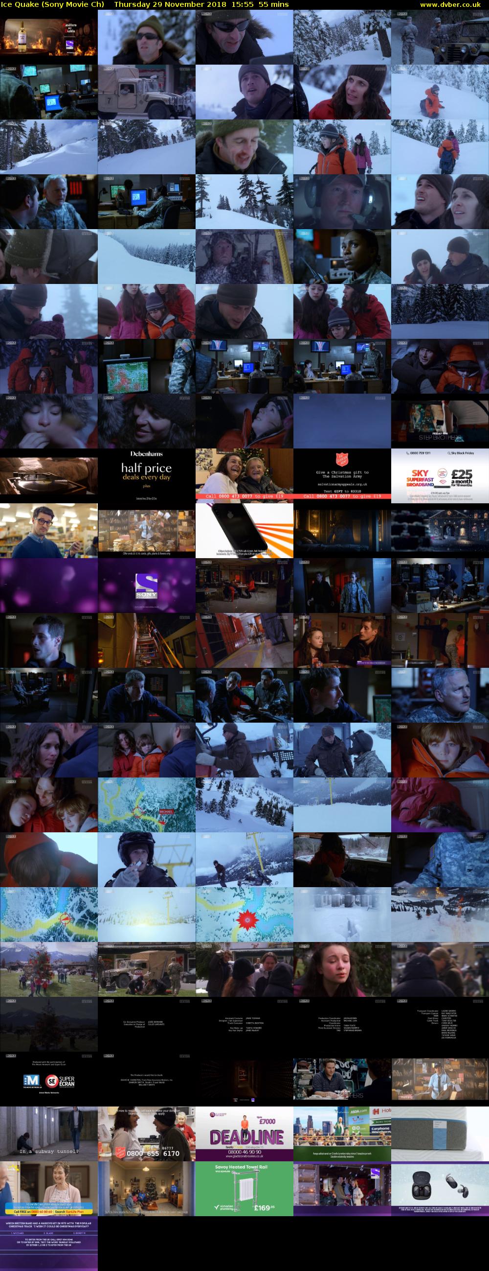 Ice Quake (Sony Movie Ch) Thursday 29 November 2018 15:55 - 16:50