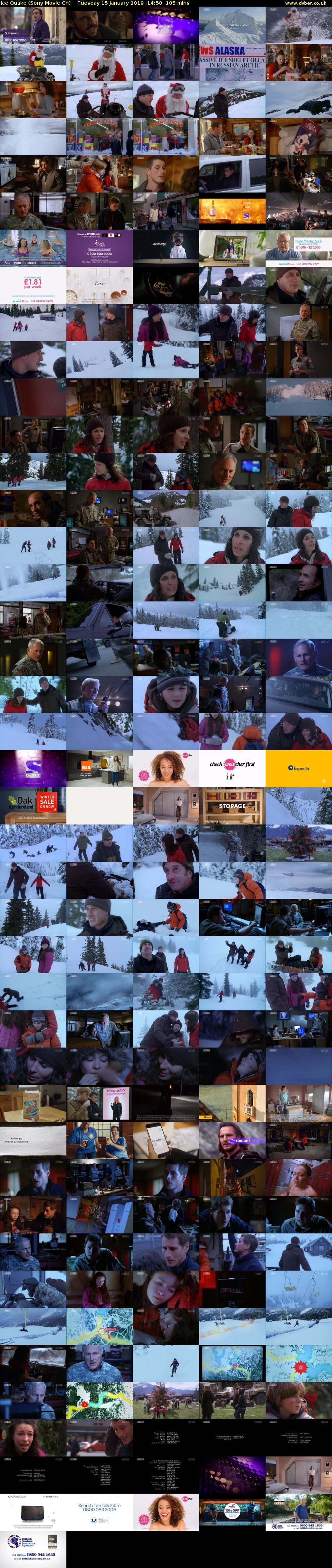 Ice Quake (Sony Movie Ch) Tuesday 15 January 2019 14:50 - 16:35