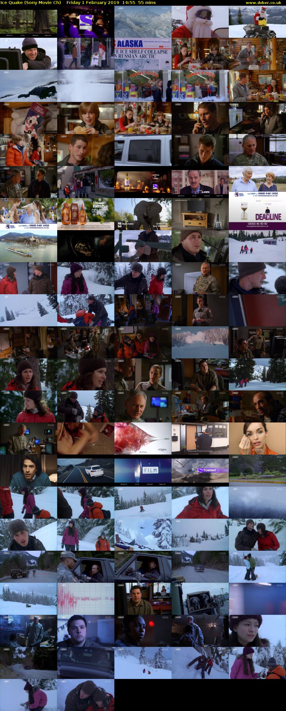 Ice Quake (Sony Movie Ch) Friday 1 February 2019 14:55 - 15:50