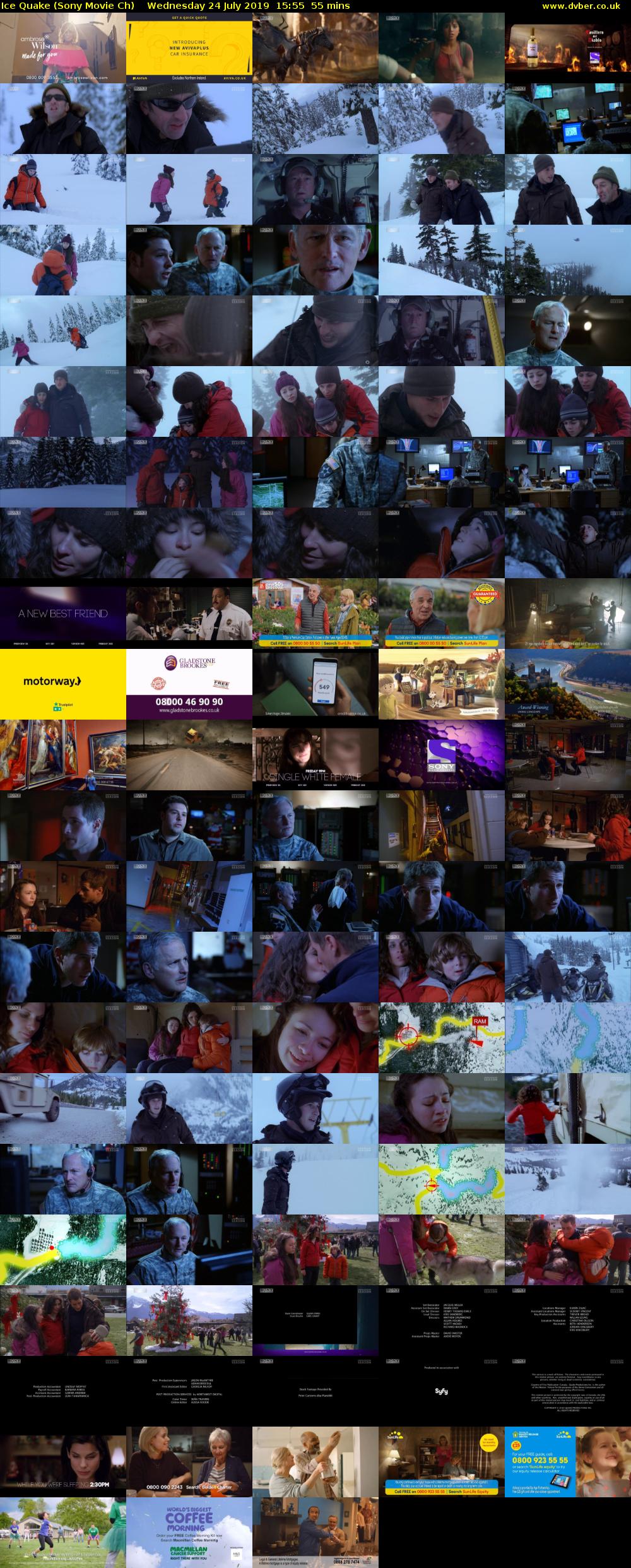 Ice Quake (Sony Movie Ch) Wednesday 24 July 2019 15:55 - 16:50