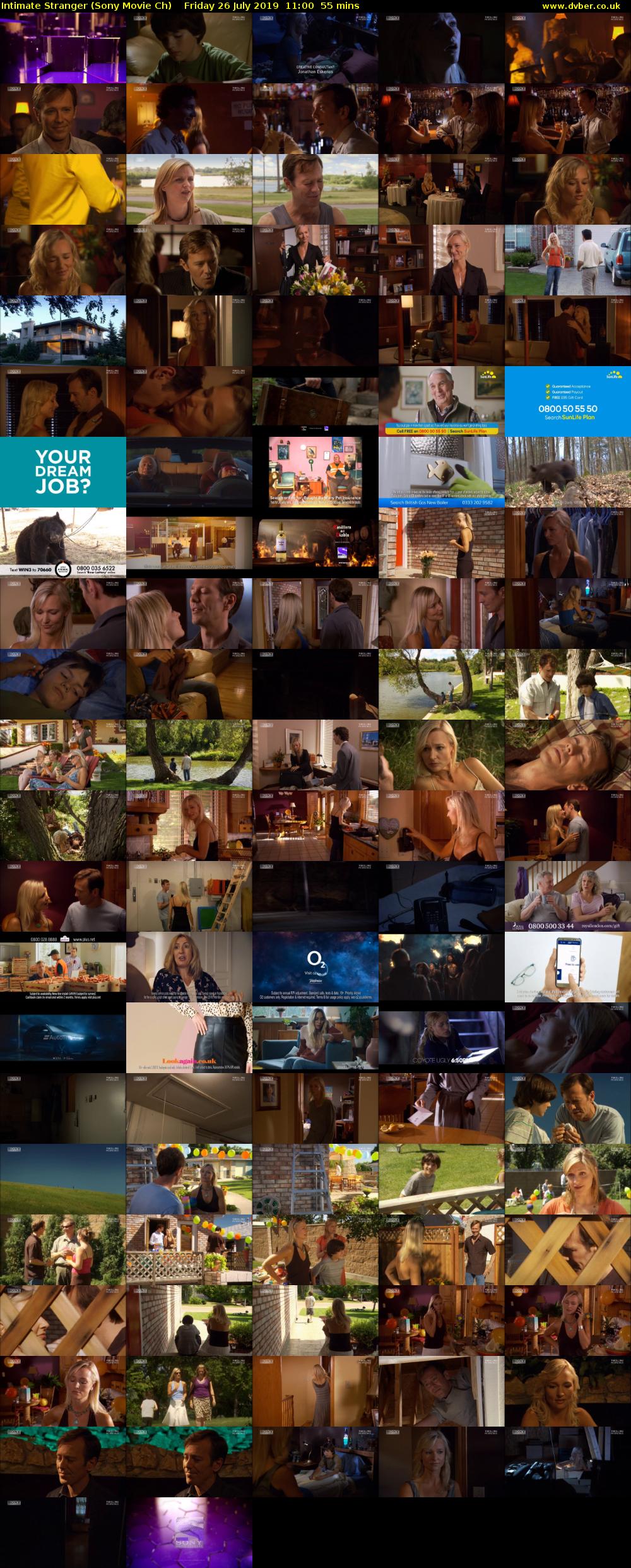 Intimate Stranger (Sony Movie Ch) Friday 26 July 2019 11:00 - 11:55