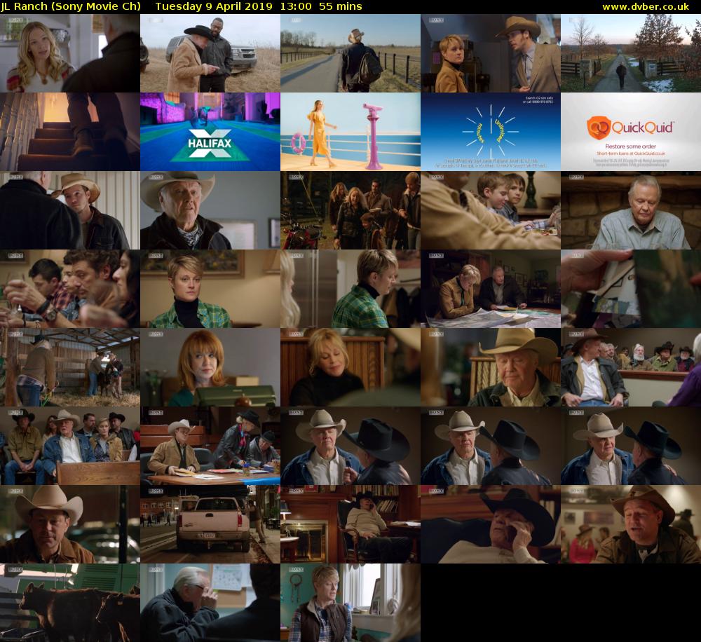 JL Ranch (Sony Movie Ch) Tuesday 9 April 2019 13:00 - 13:55