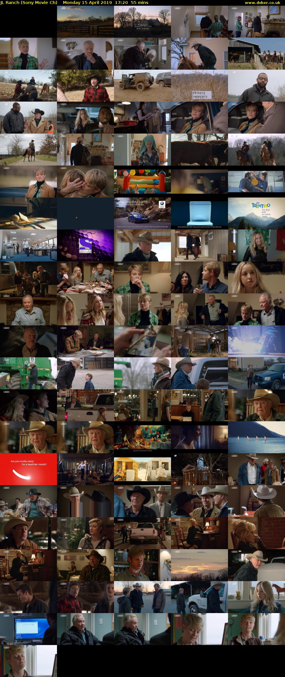 JL Ranch (Sony Movie Ch) Monday 15 April 2019 17:20 - 18:15