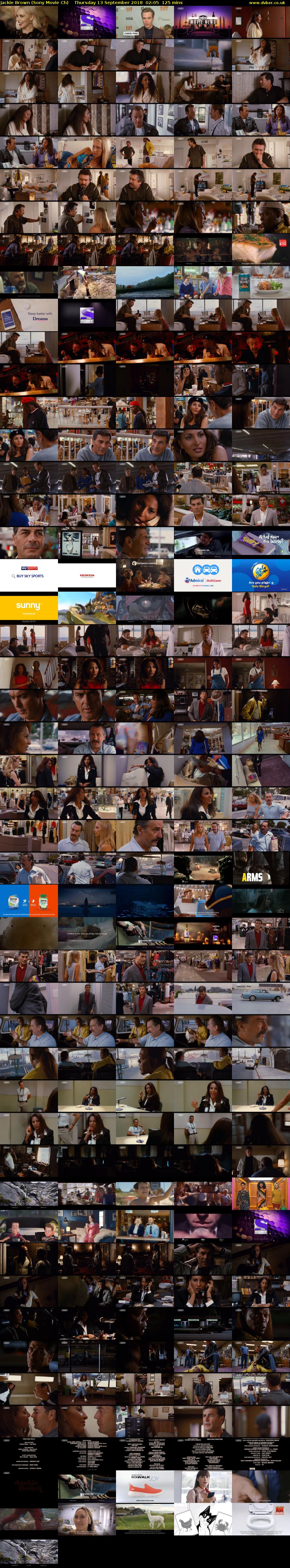 Jackie Brown (Sony Movie Ch) Thursday 13 September 2018 02:05 - 04:10