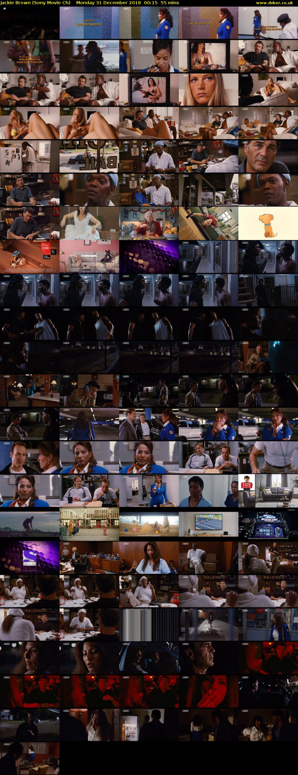 Jackie Brown (Sony Movie Ch) Monday 31 December 2018 00:15 - 01:10