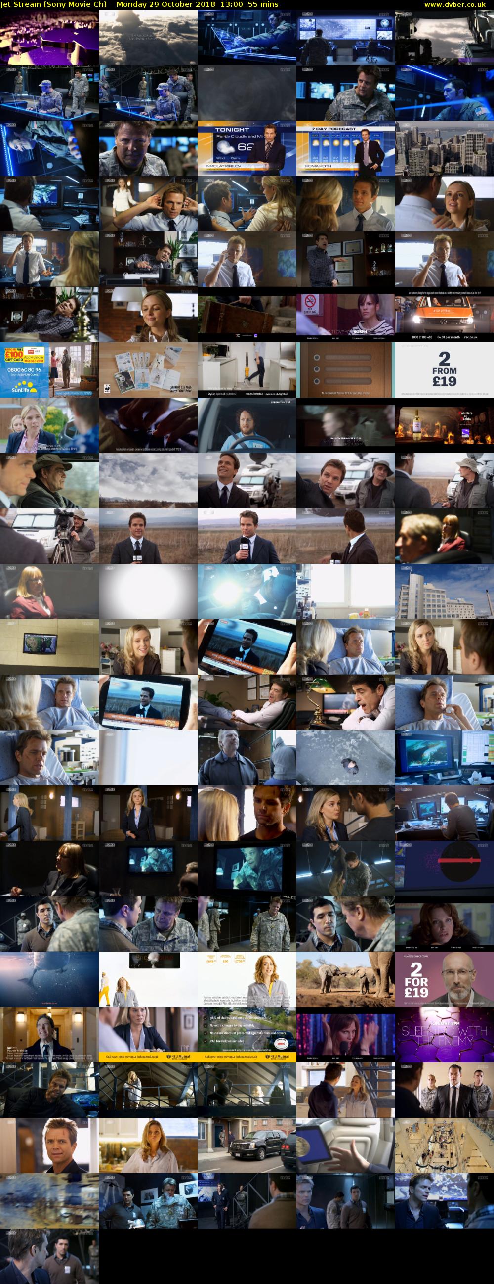 Jet Stream (Sony Movie Ch) Monday 29 October 2018 13:00 - 13:55