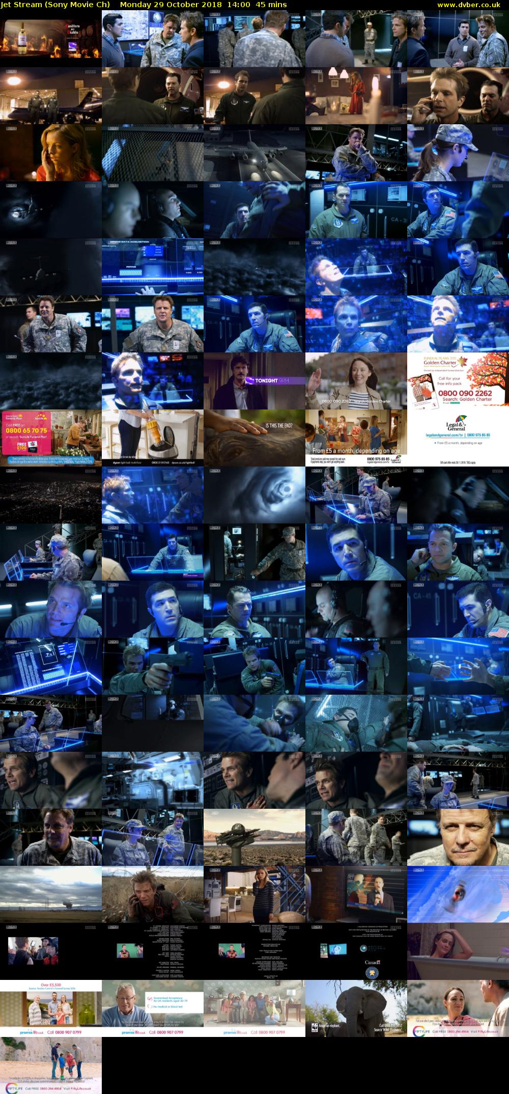 Jet Stream (Sony Movie Ch) Monday 29 October 2018 14:00 - 14:45