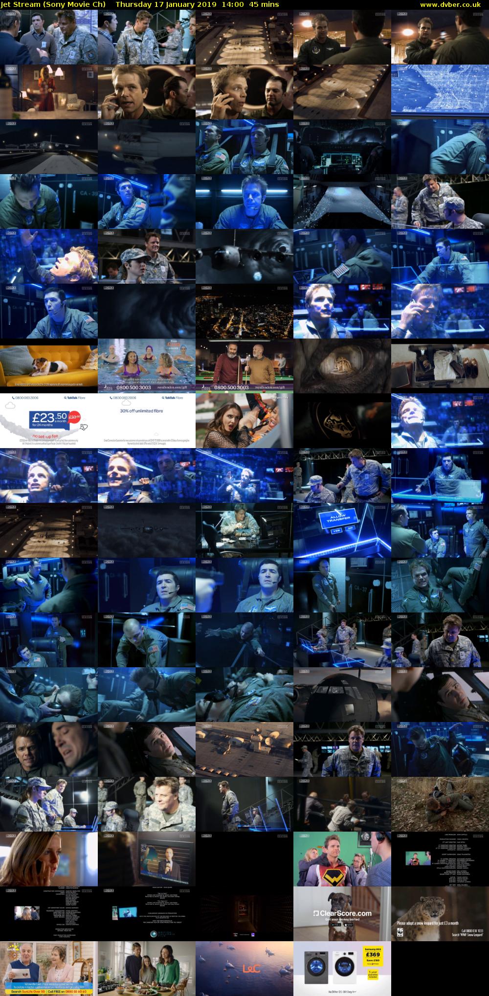 Jet Stream (Sony Movie Ch) Thursday 17 January 2019 14:00 - 14:45