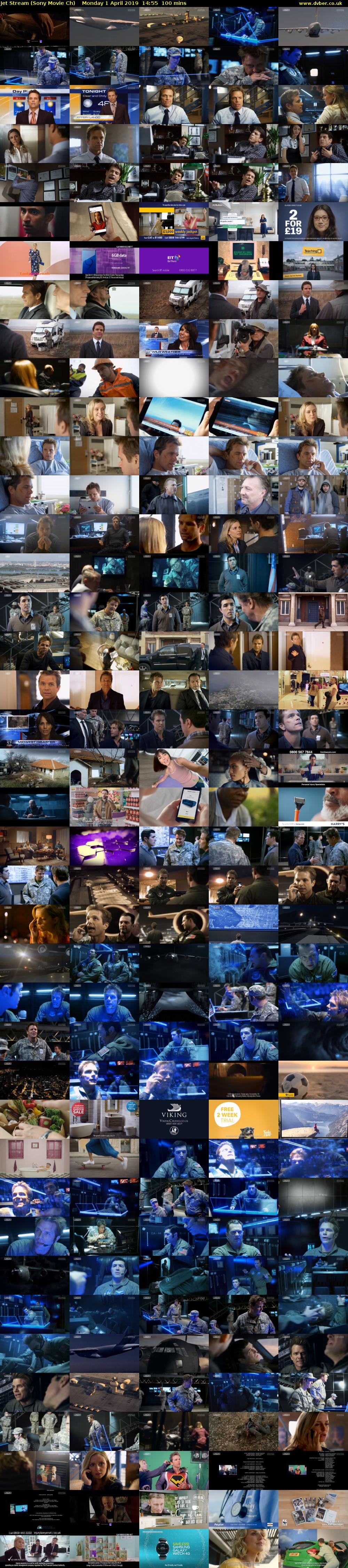 Jet Stream (Sony Movie Ch) Monday 1 April 2019 14:55 - 16:35