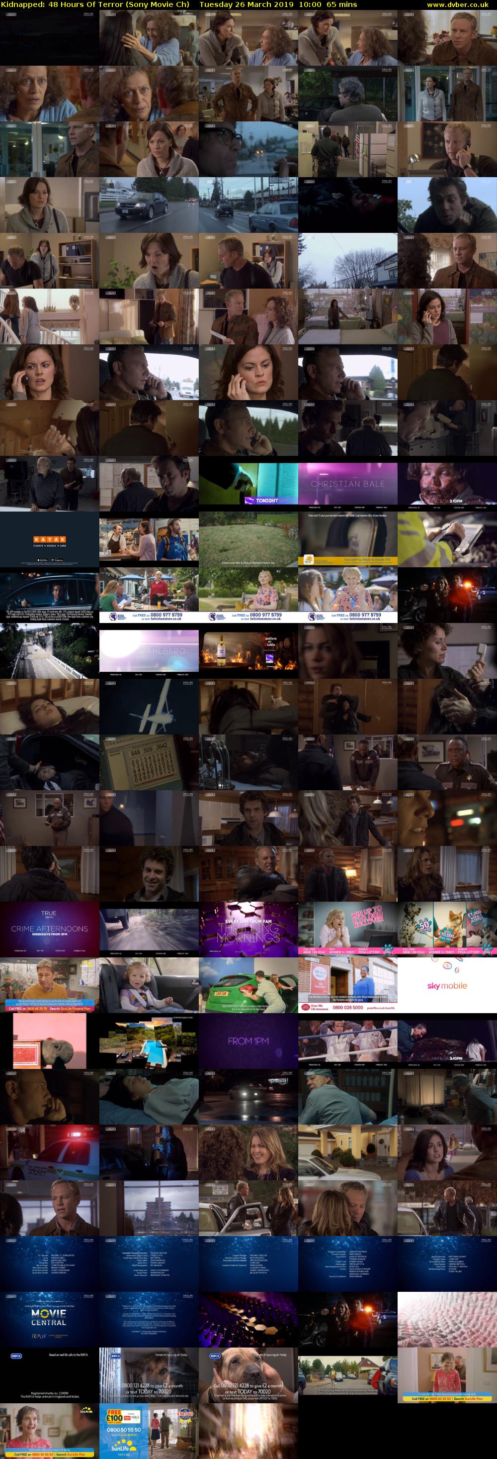 Kidnapped: 48 Hours Of Terror (Sony Movie Ch) Tuesday 26 March 2019 10:00 - 11:05