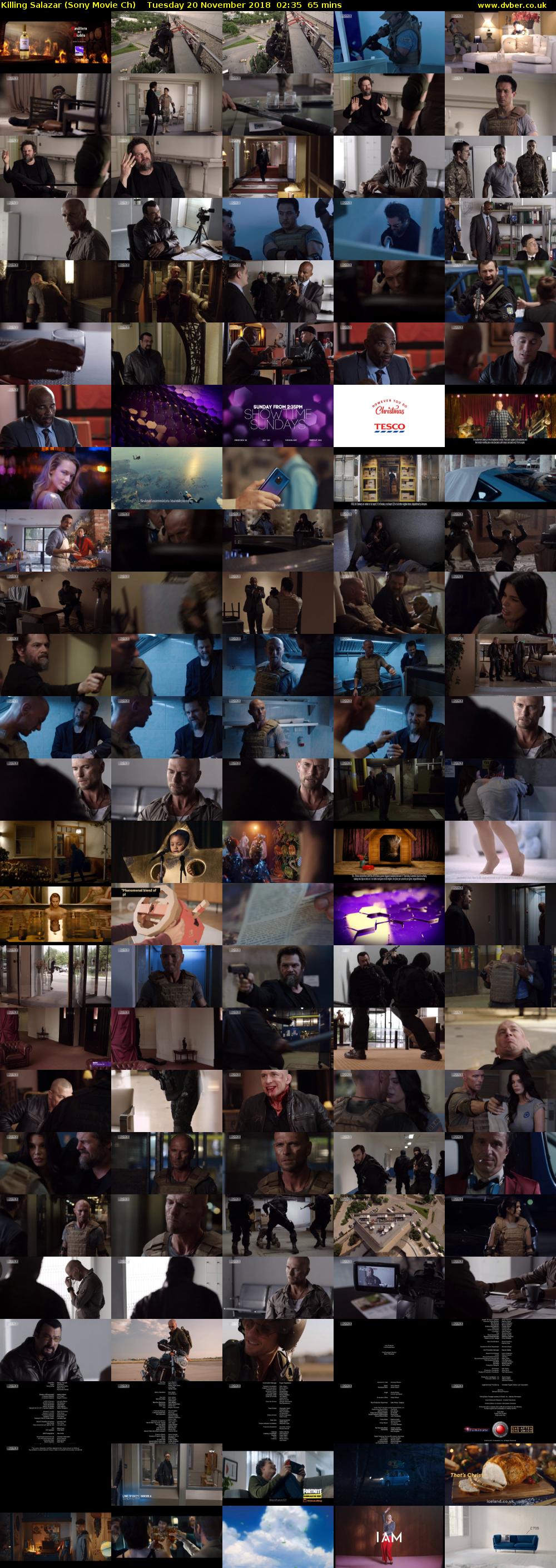 Killing Salazar (Sony Movie Ch) Tuesday 20 November 2018 02:35 - 03:40