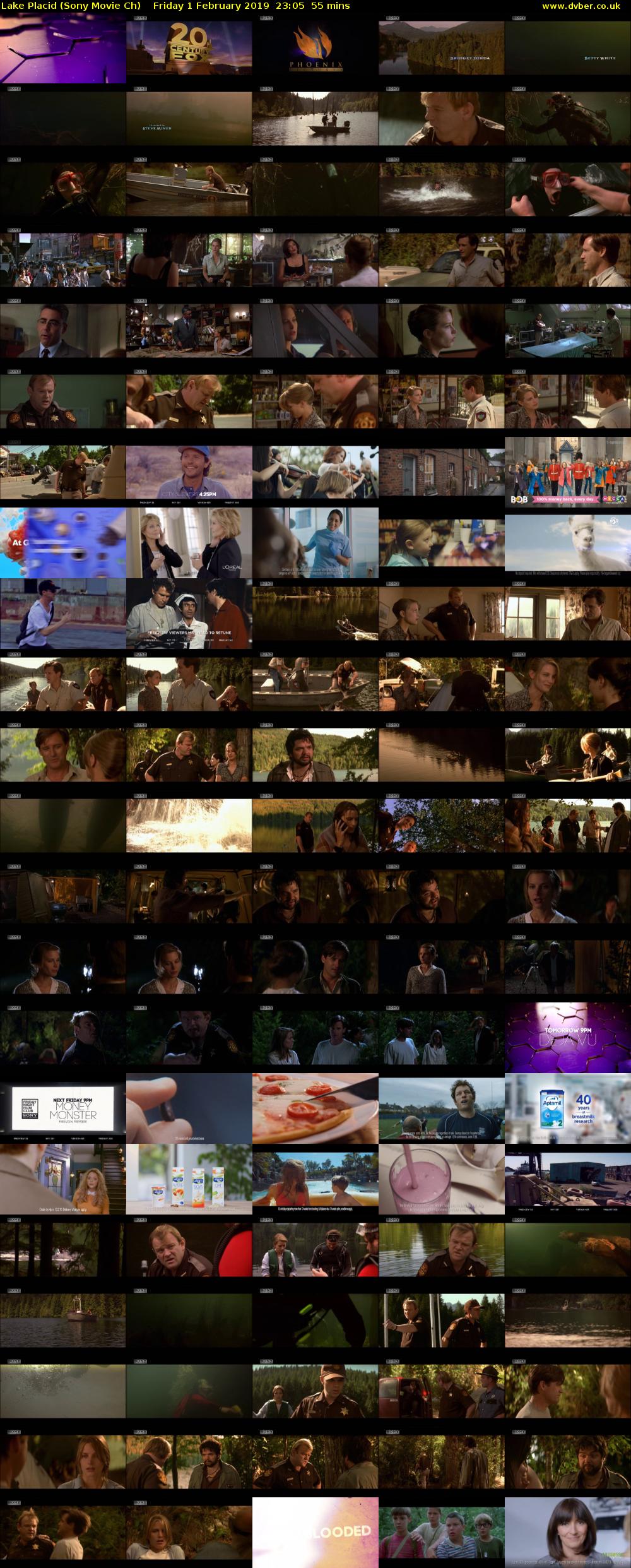 Lake Placid (Sony Movie Ch) Friday 1 February 2019 23:05 - 00:00