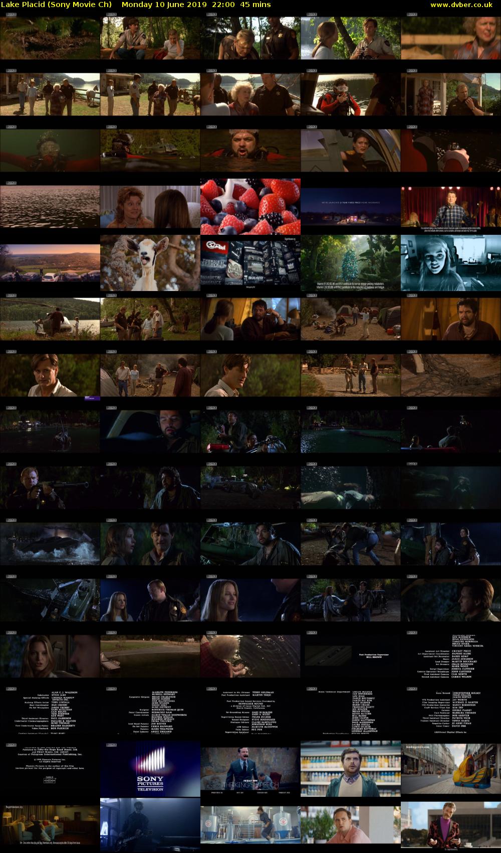 Lake Placid (Sony Movie Ch) Monday 10 June 2019 22:00 - 22:45