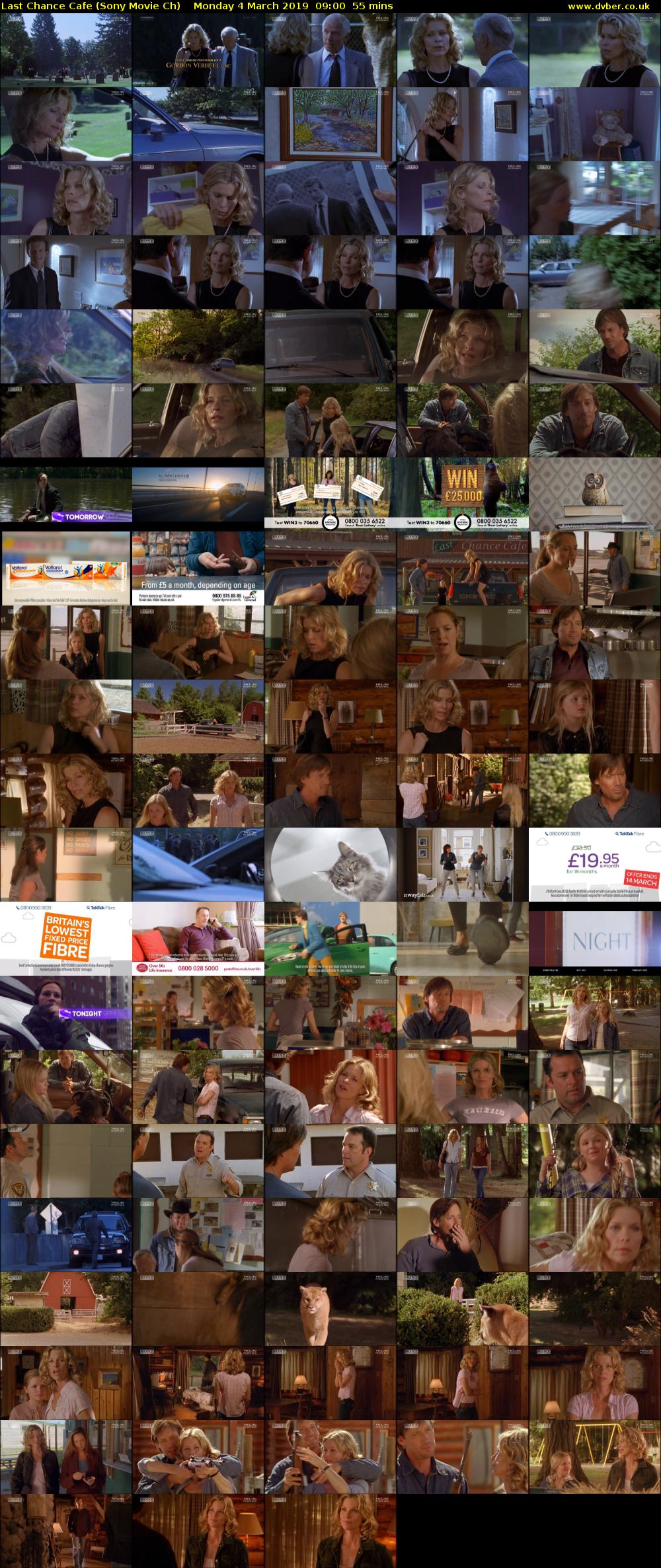 Last Chance Cafe (Sony Movie Ch) Monday 4 March 2019 09:00 - 09:55