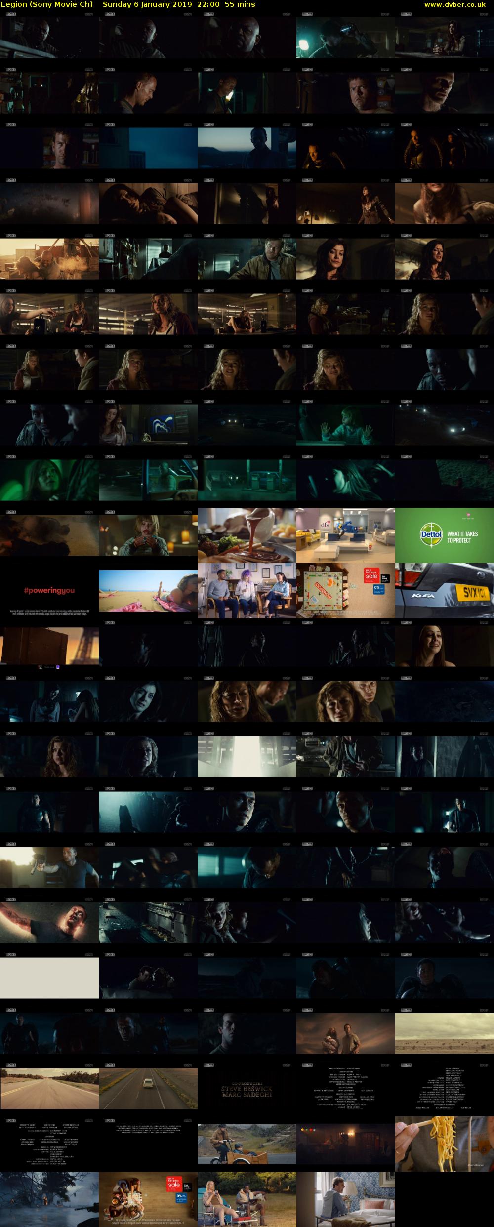 Legion (Sony Movie Ch) Sunday 6 January 2019 22:00 - 22:55