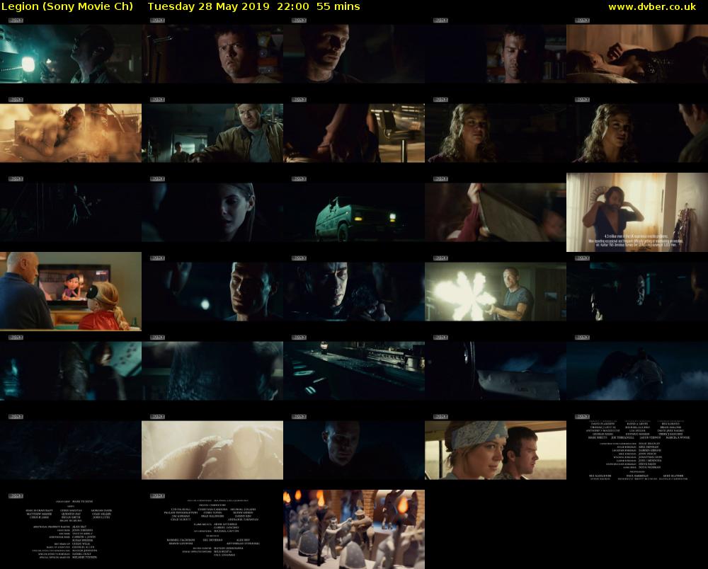 Legion (Sony Movie Ch) Tuesday 28 May 2019 22:00 - 22:55