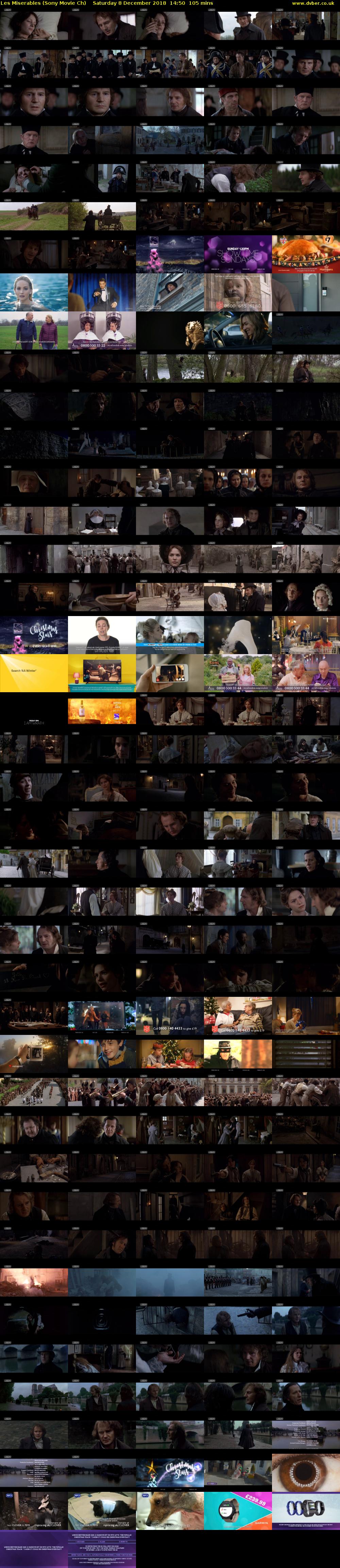 Les Miserables (Sony Movie Ch) Saturday 8 December 2018 14:50 - 16:35