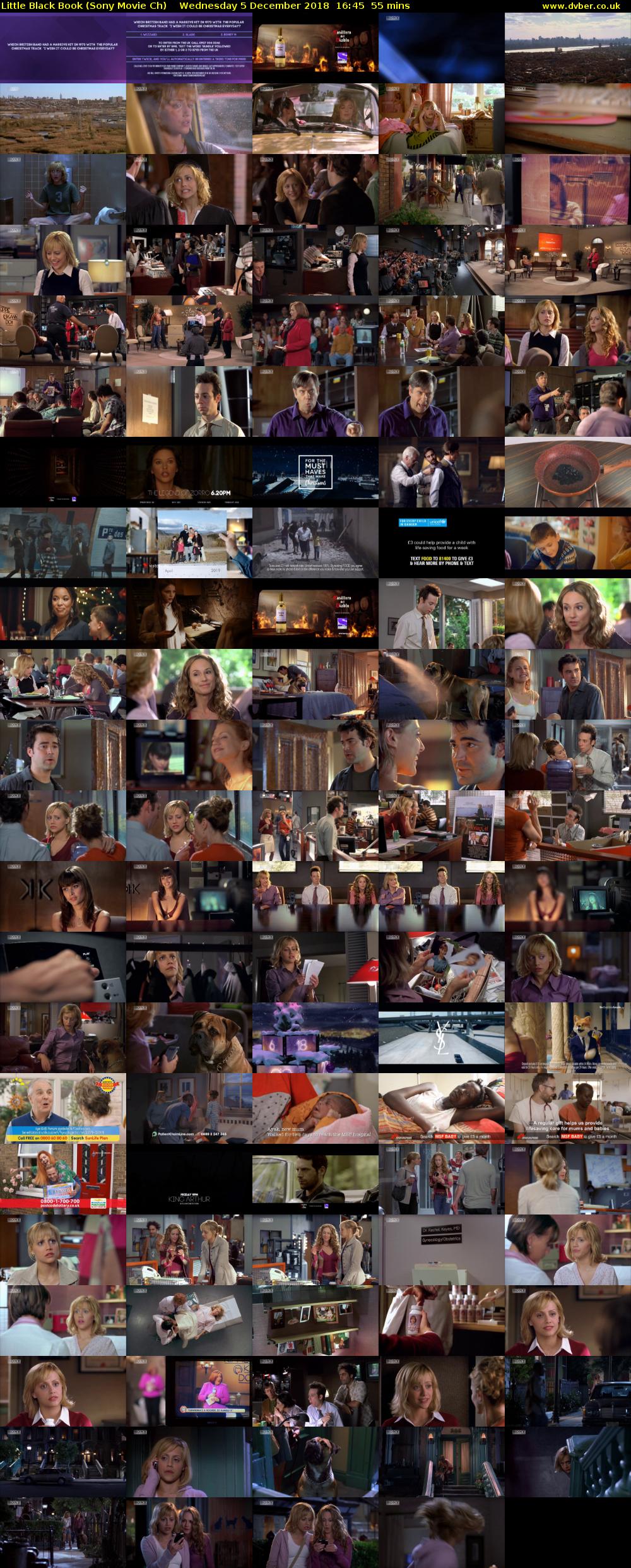 Little Black Book (Sony Movie Ch) Wednesday 5 December 2018 16:45 - 17:40