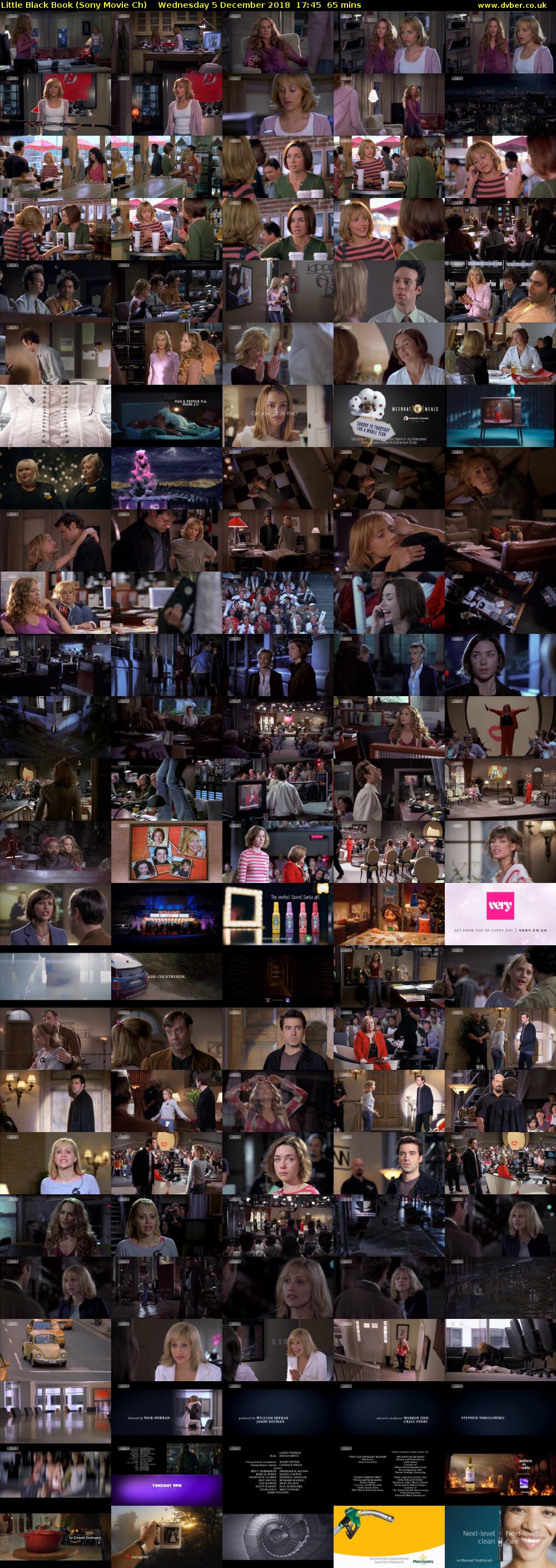 Little Black Book (Sony Movie Ch) Wednesday 5 December 2018 17:45 - 18:50