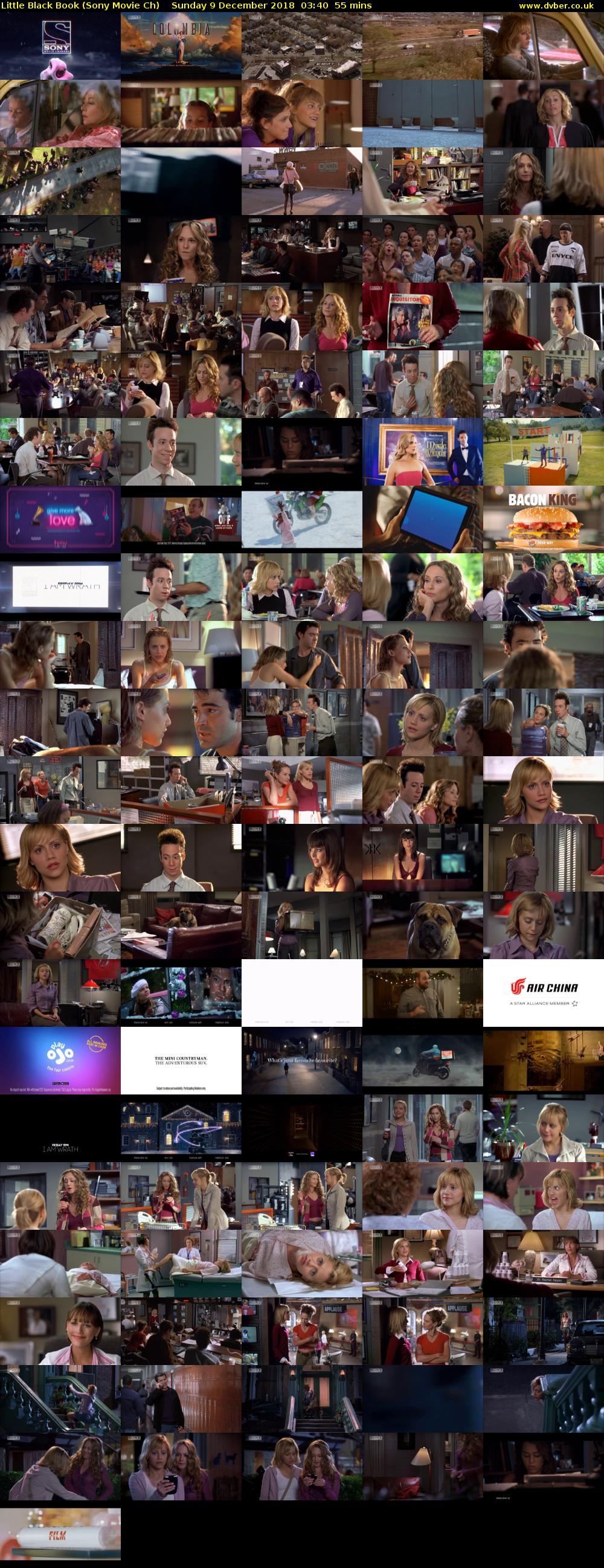 Little Black Book (Sony Movie Ch) Sunday 9 December 2018 03:40 - 04:35