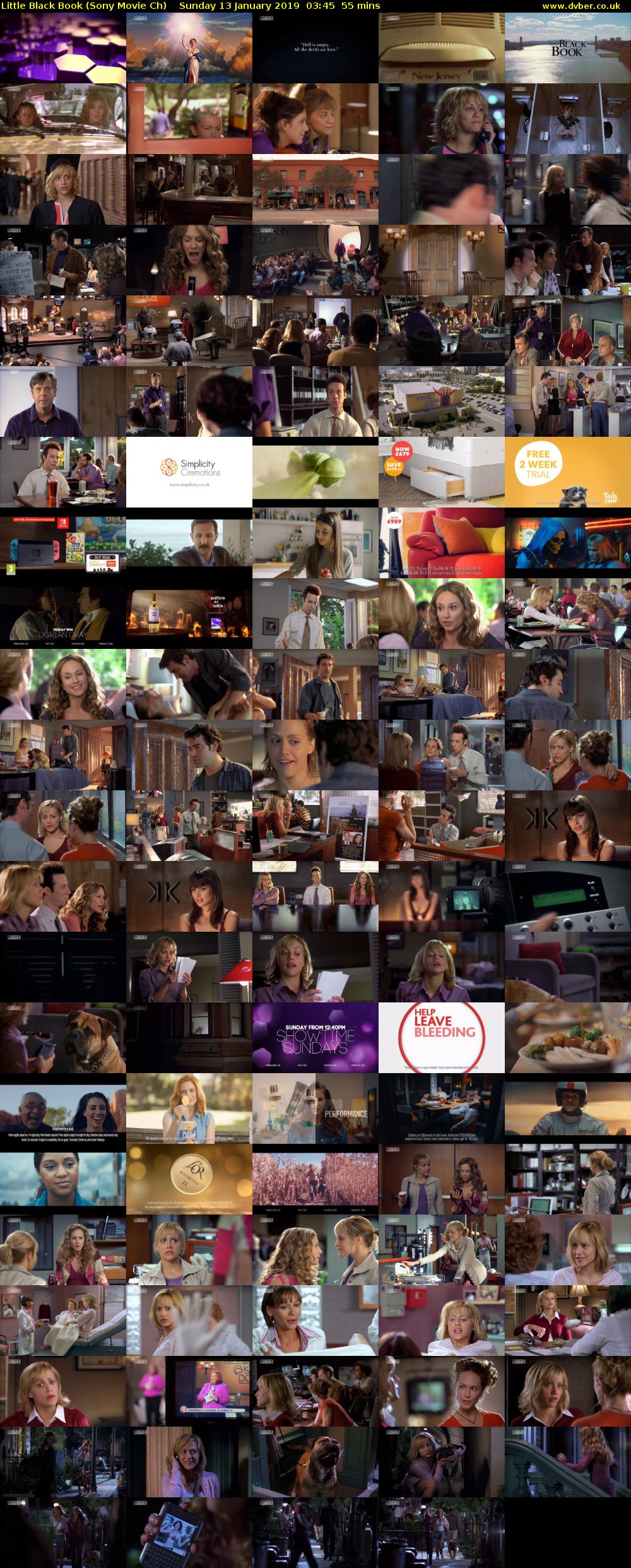 Little Black Book (Sony Movie Ch) Sunday 13 January 2019 03:45 - 04:40