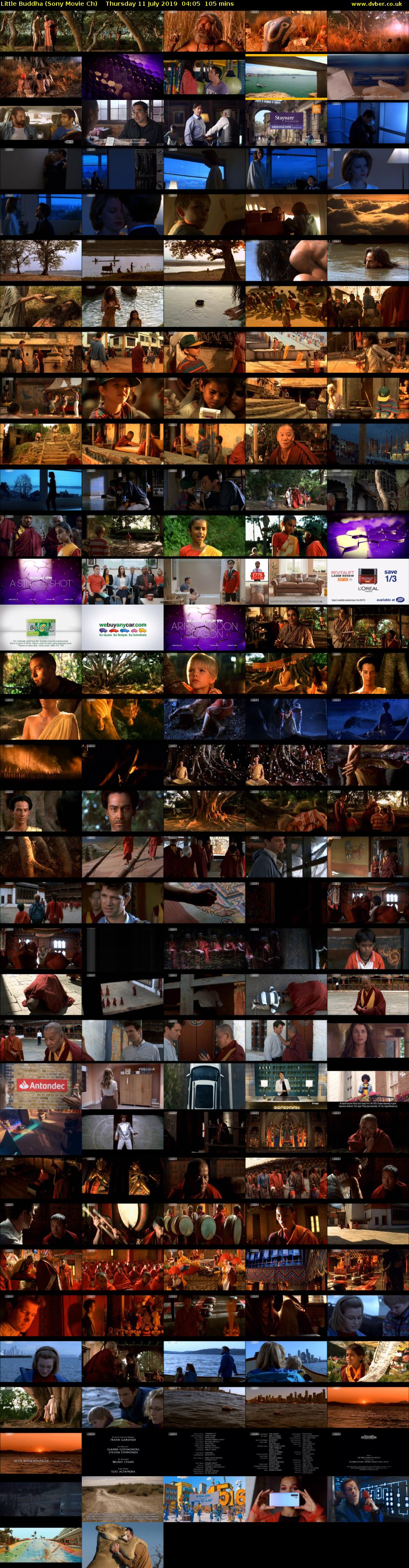 Little Buddha (Sony Movie Ch) Thursday 11 July 2019 04:05 - 05:50