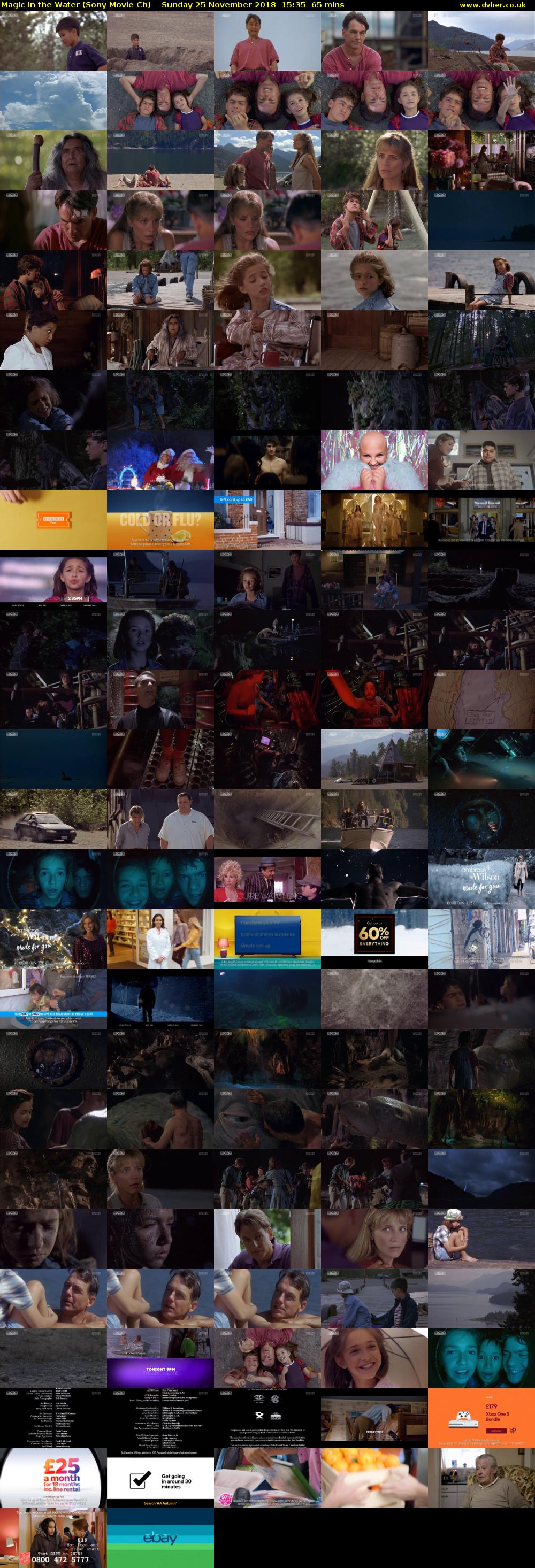 Magic in the Water (Sony Movie Ch) Sunday 25 November 2018 15:35 - 16:40