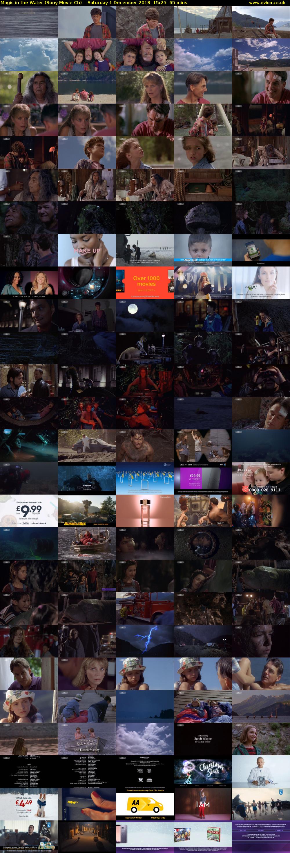 Magic in the Water (Sony Movie Ch) Saturday 1 December 2018 15:25 - 16:30