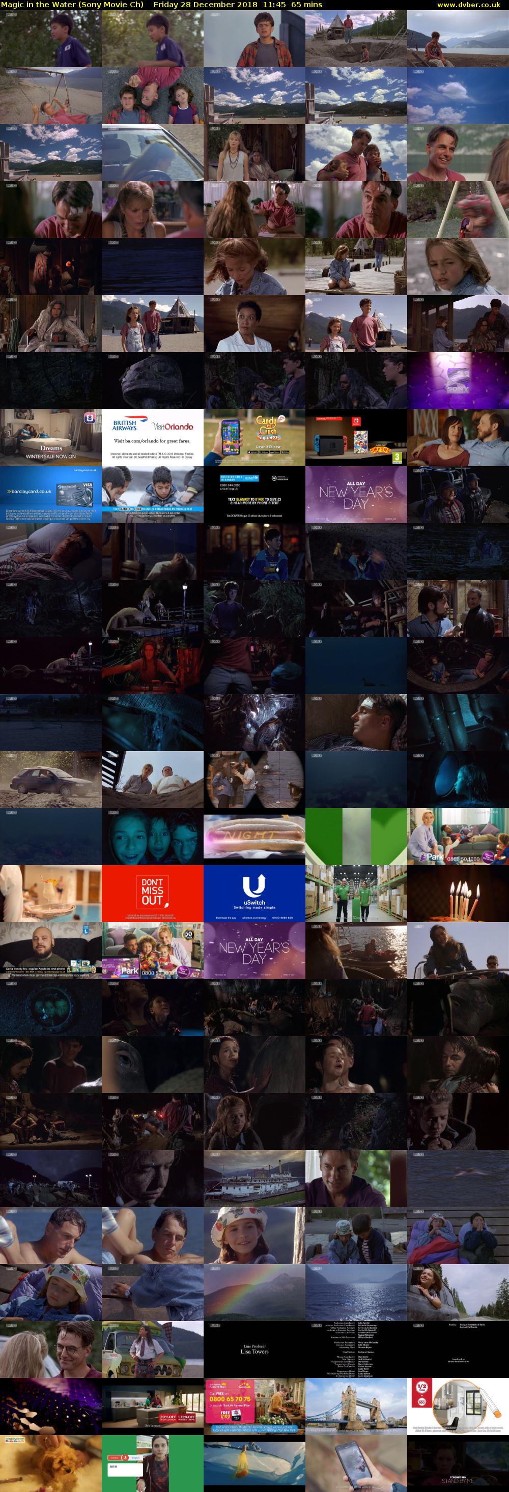 Magic in the Water (Sony Movie Ch) Friday 28 December 2018 11:45 - 12:50